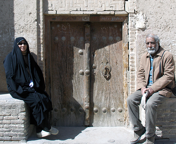 ورودی یک خانه در شهر یزد ورودی یک خانه در شهر یزد